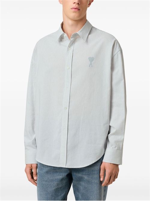 Embroidered shirt AMI PARIS | HSH192CO01131041